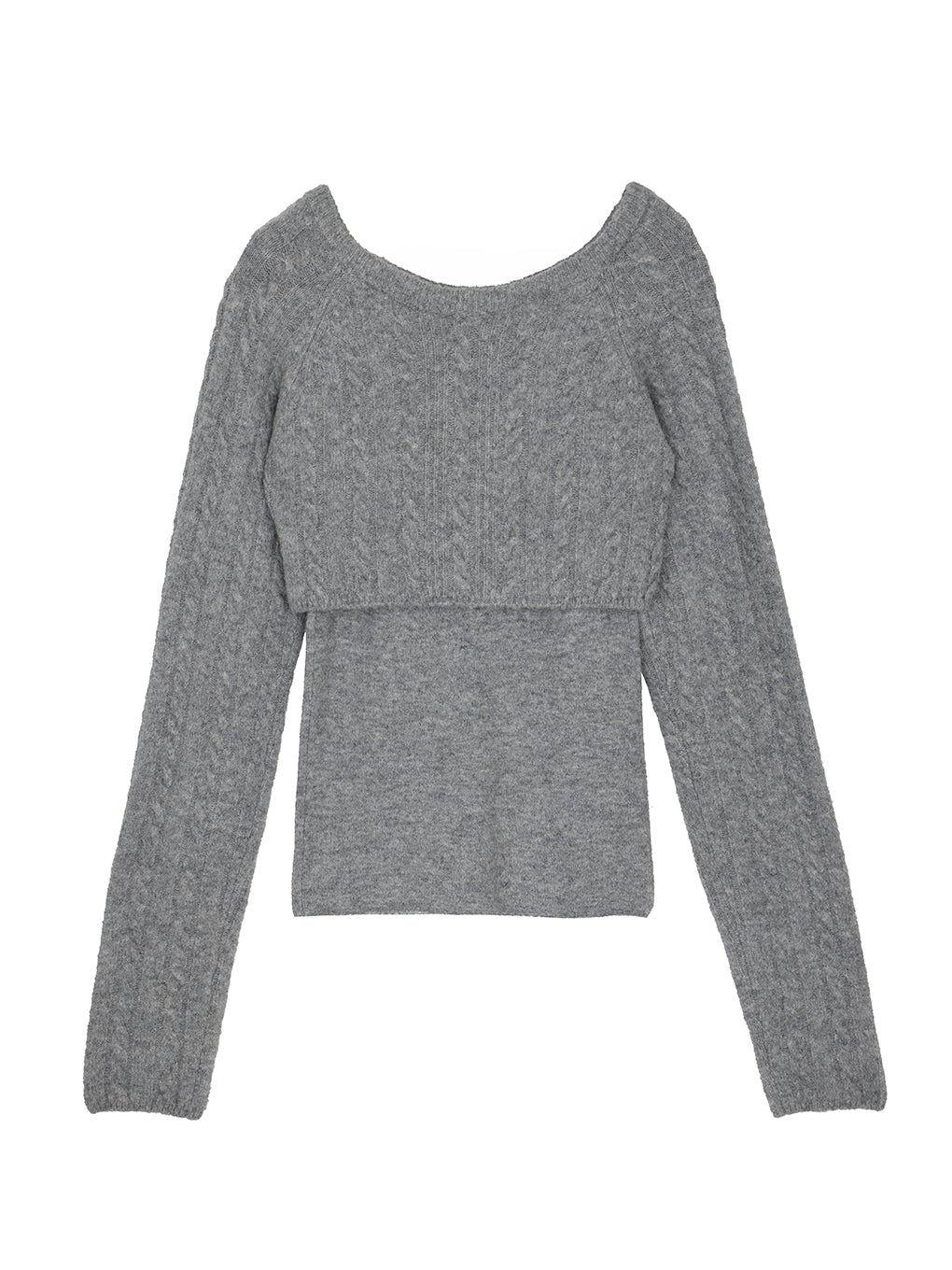 SHORT BOLERO IN CAMI KNIT TOP