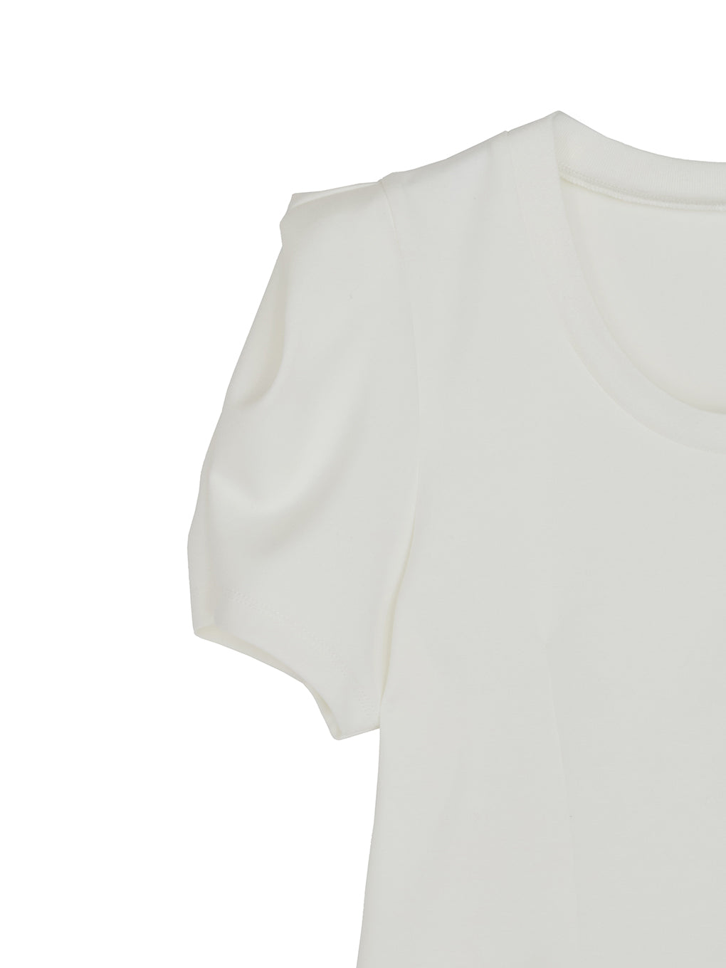 DEFORMATION SHOULDER CUT TOP