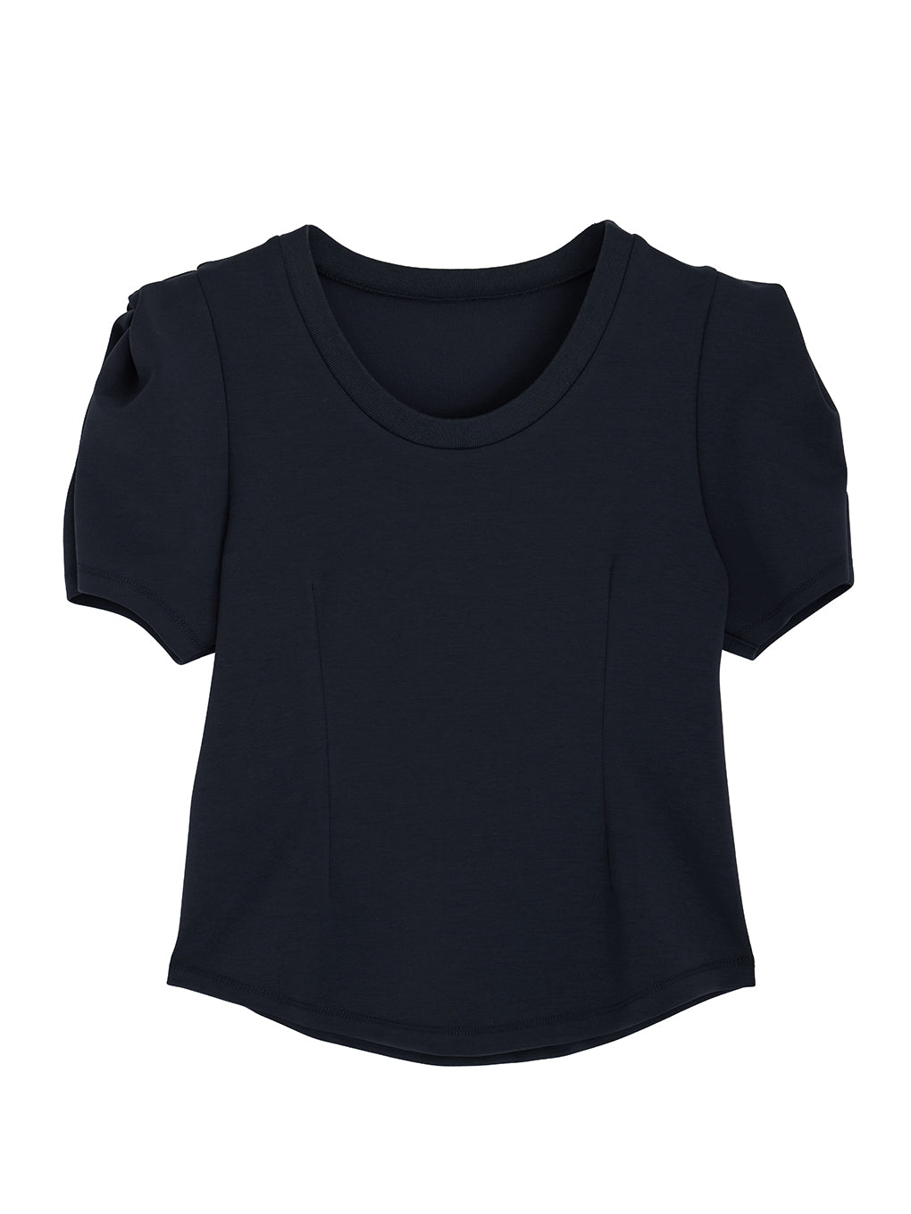 DEFORMATION SHOULDER CUT TOP