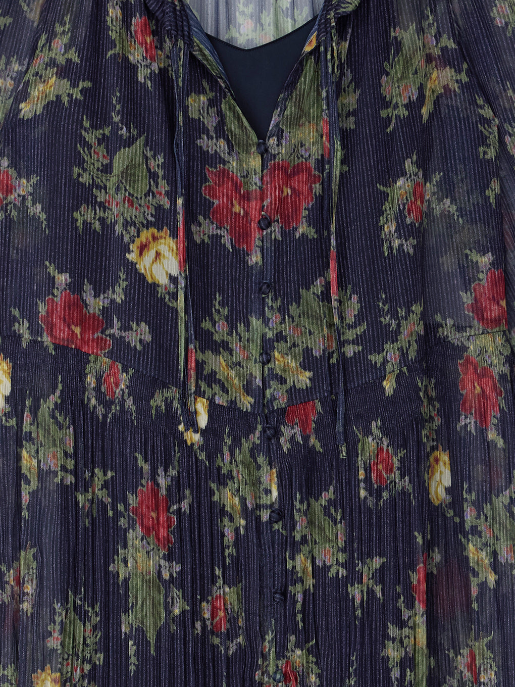 IVY MAJOLICA PLEAT DRESS