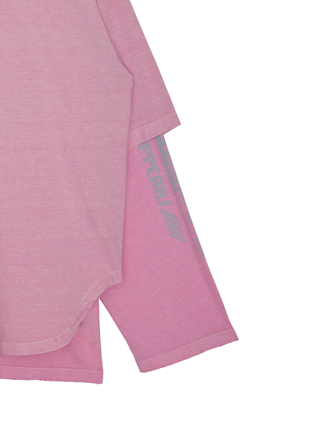 VINTAGE LIKE LAYERED TEE SET