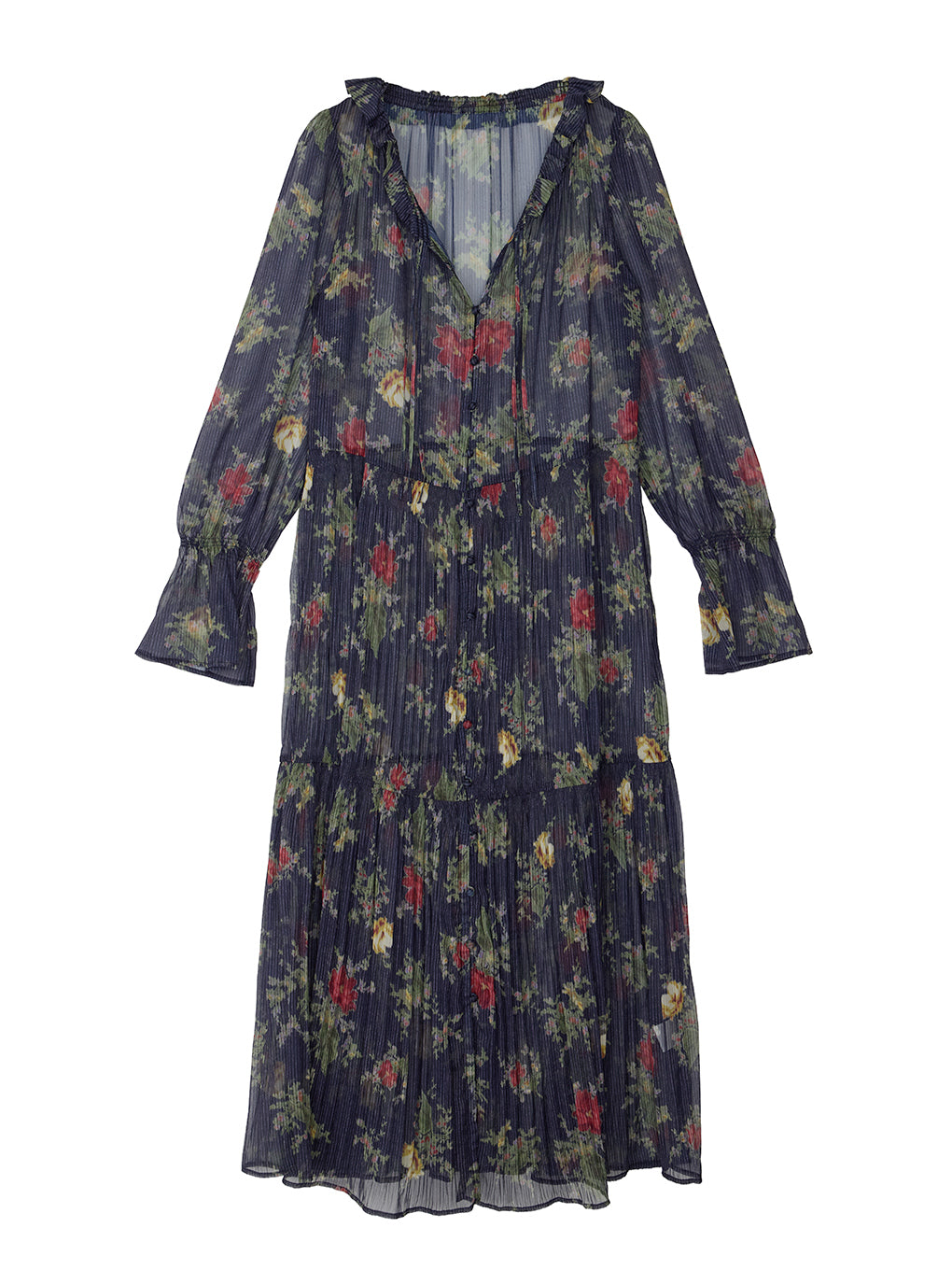 IVY MAJOLICA PLEAT DRESS