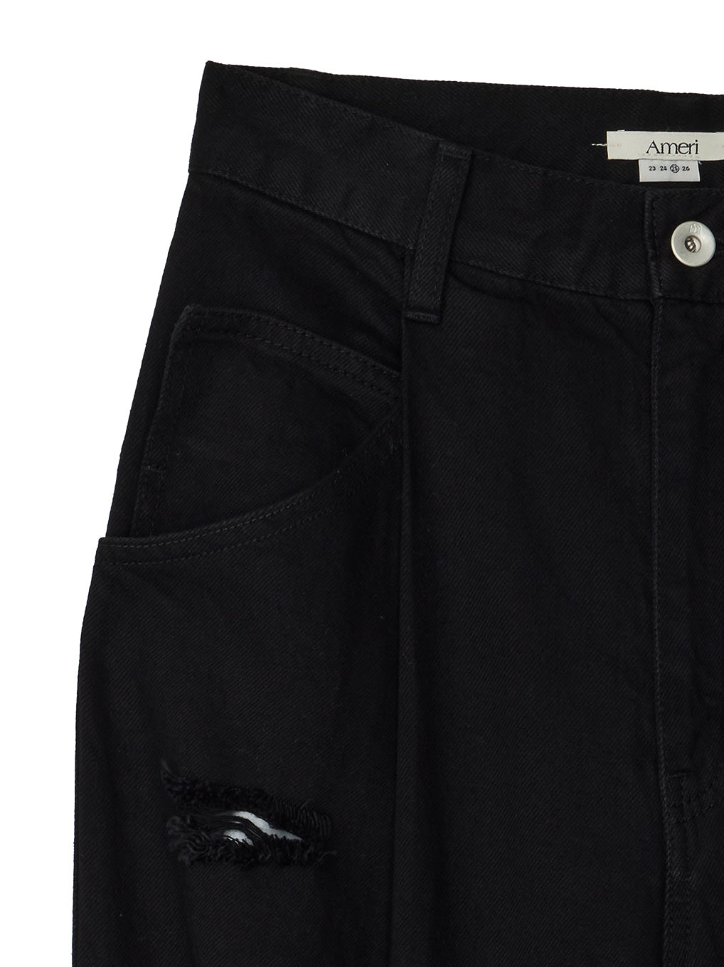 TATTOO STUDS DENIM PANTS