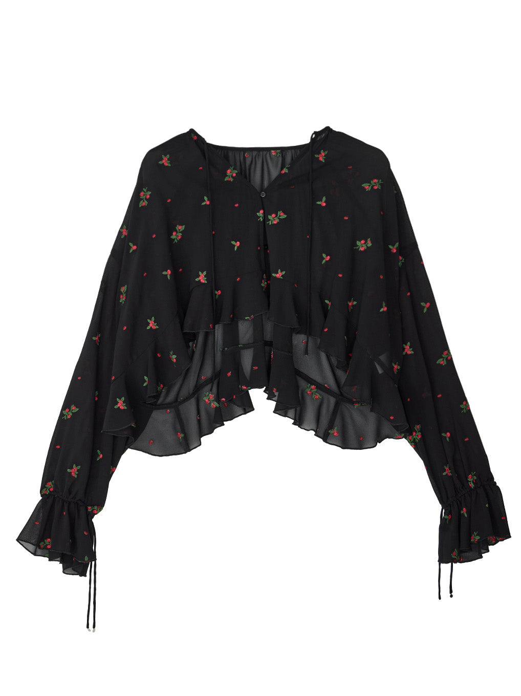 CHRISTINE EMBROIDERY BLOUSE