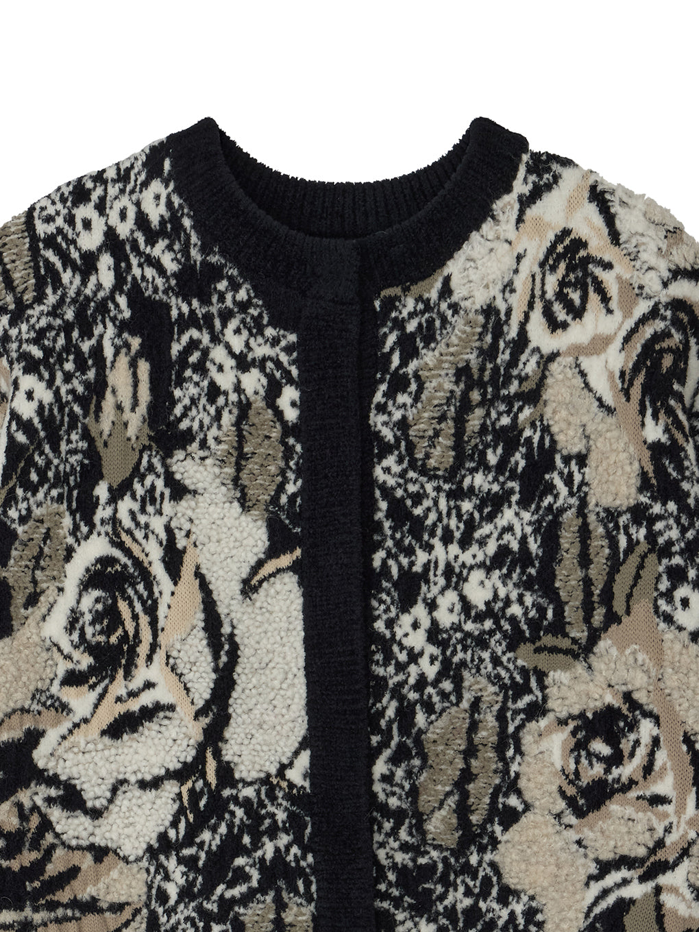 CAMILLE JACQUARD KNIT CARDIGAN