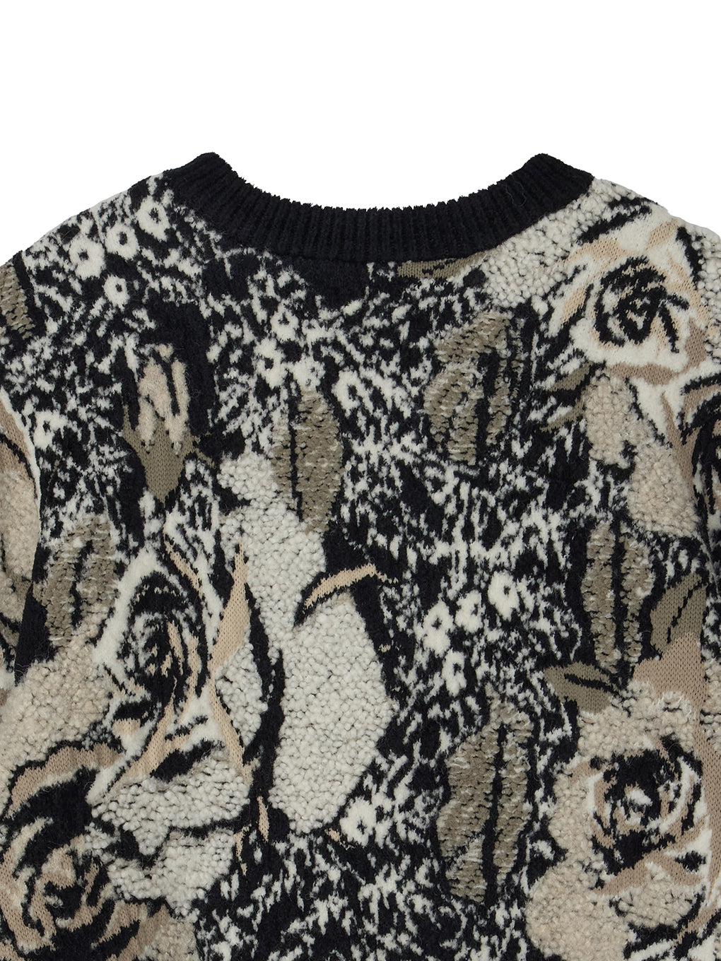 CAMILLE JACQUARD KNIT CARDIGAN