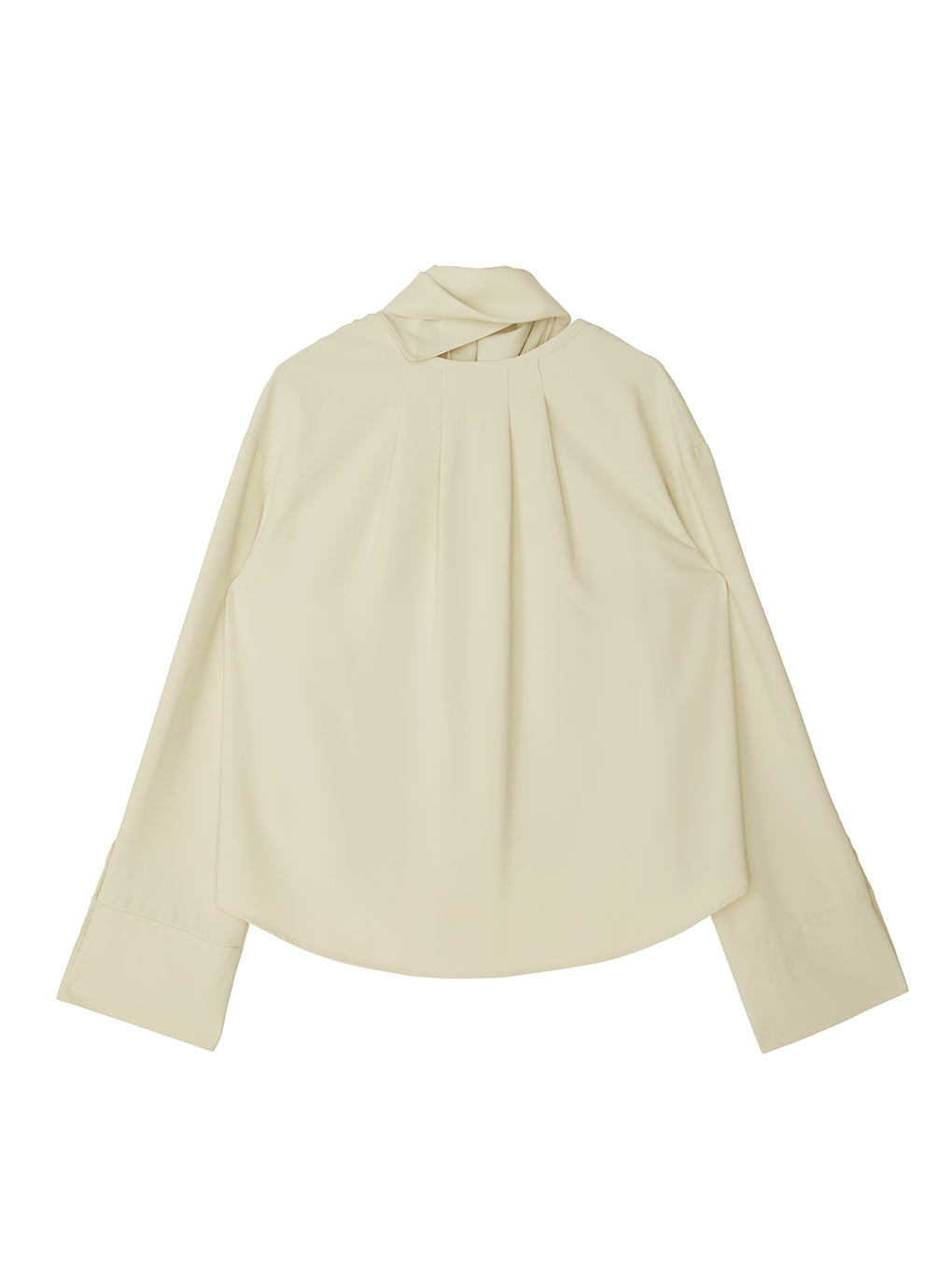 MULTI WAY DRAPE SCARF BLOUSE