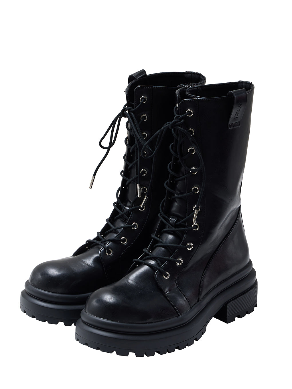 LACE UP TANK SOLE BOOTS