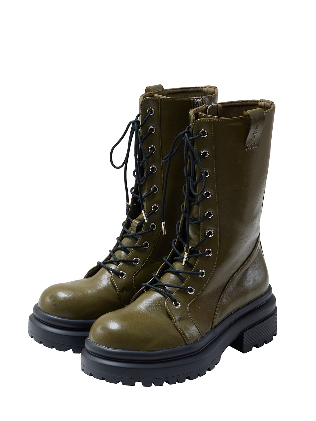 LACE UP TANK SOLE BOOTS