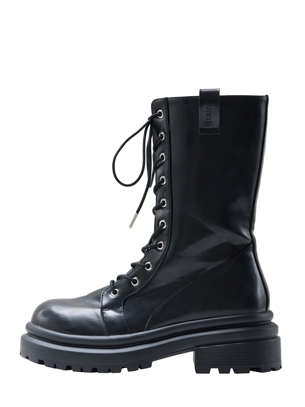 LACE UP TANK SOLE BOOTS
