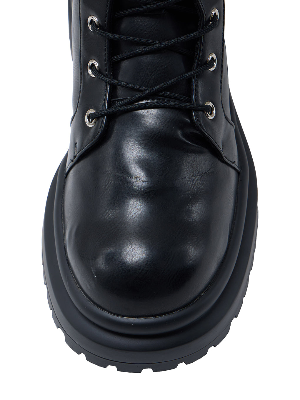 LACE UP TANK SOLE BOOTS