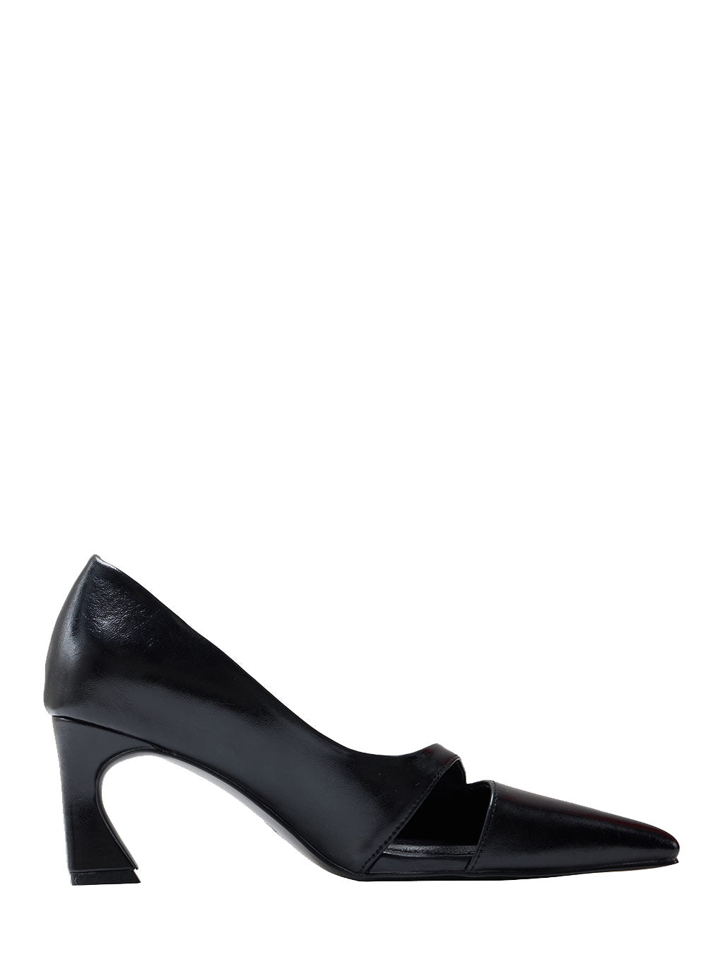 SIDE SLIT POINTED TOE PUMPS