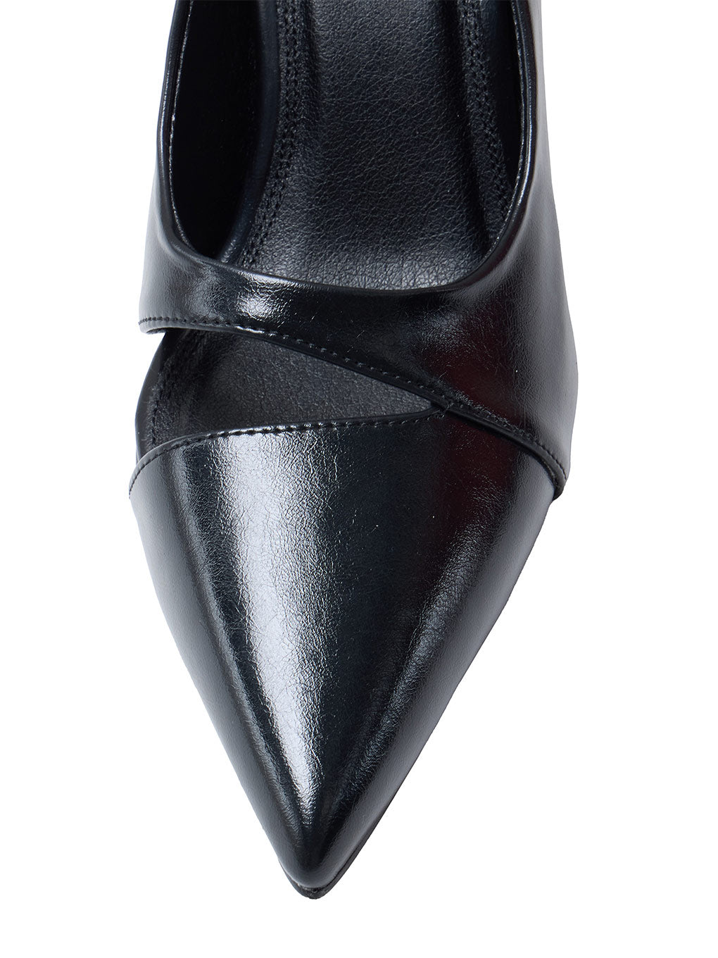SIDE SLIT POINTED TOE PUMPS