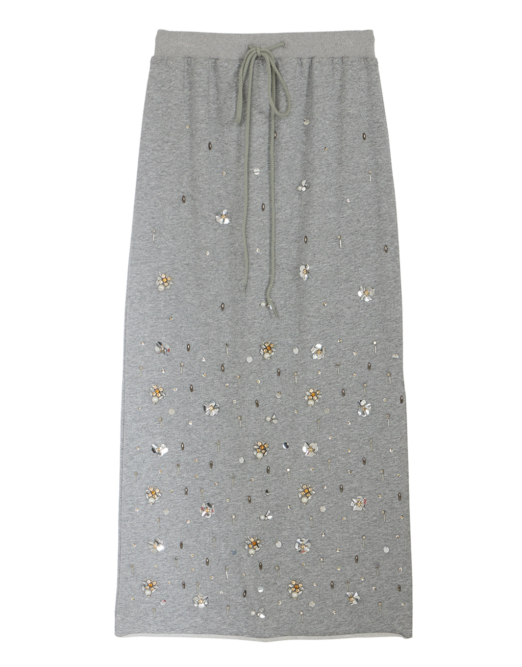 BIJOU MOTIF SWEAT SKIRT