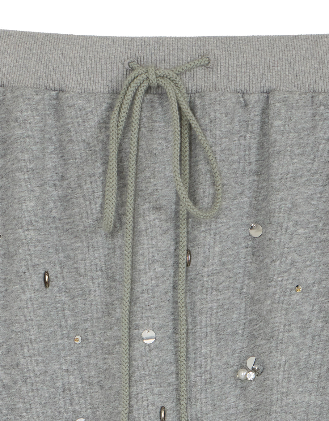 BIJOU MOTIF SWEAT SKIRT