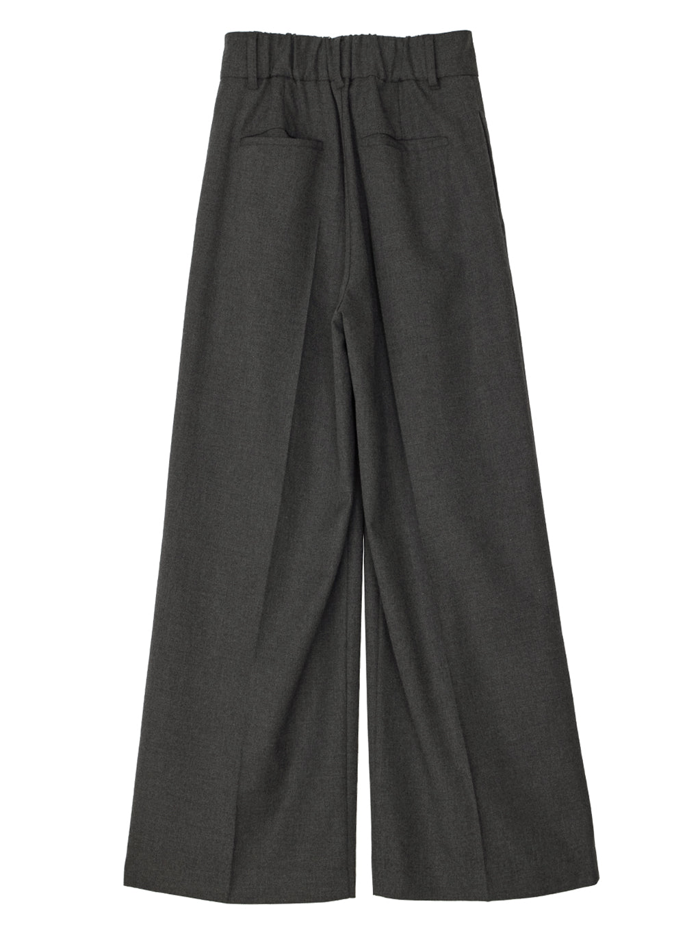 LOOSE STRAIGHT TUCK PANTS