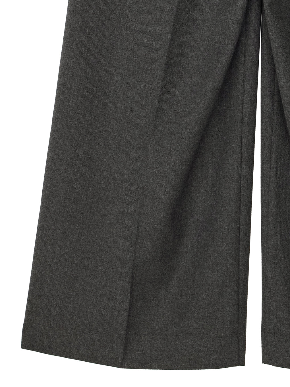 LOOSE STRAIGHT TUCK PANTS