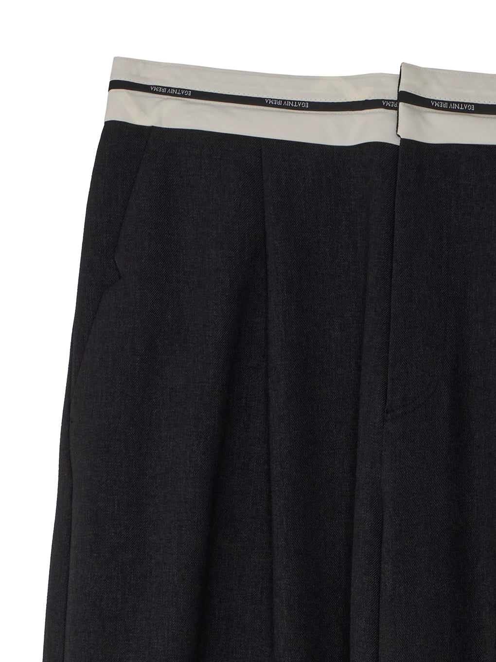LOGO WAIST MARBELT PANTS