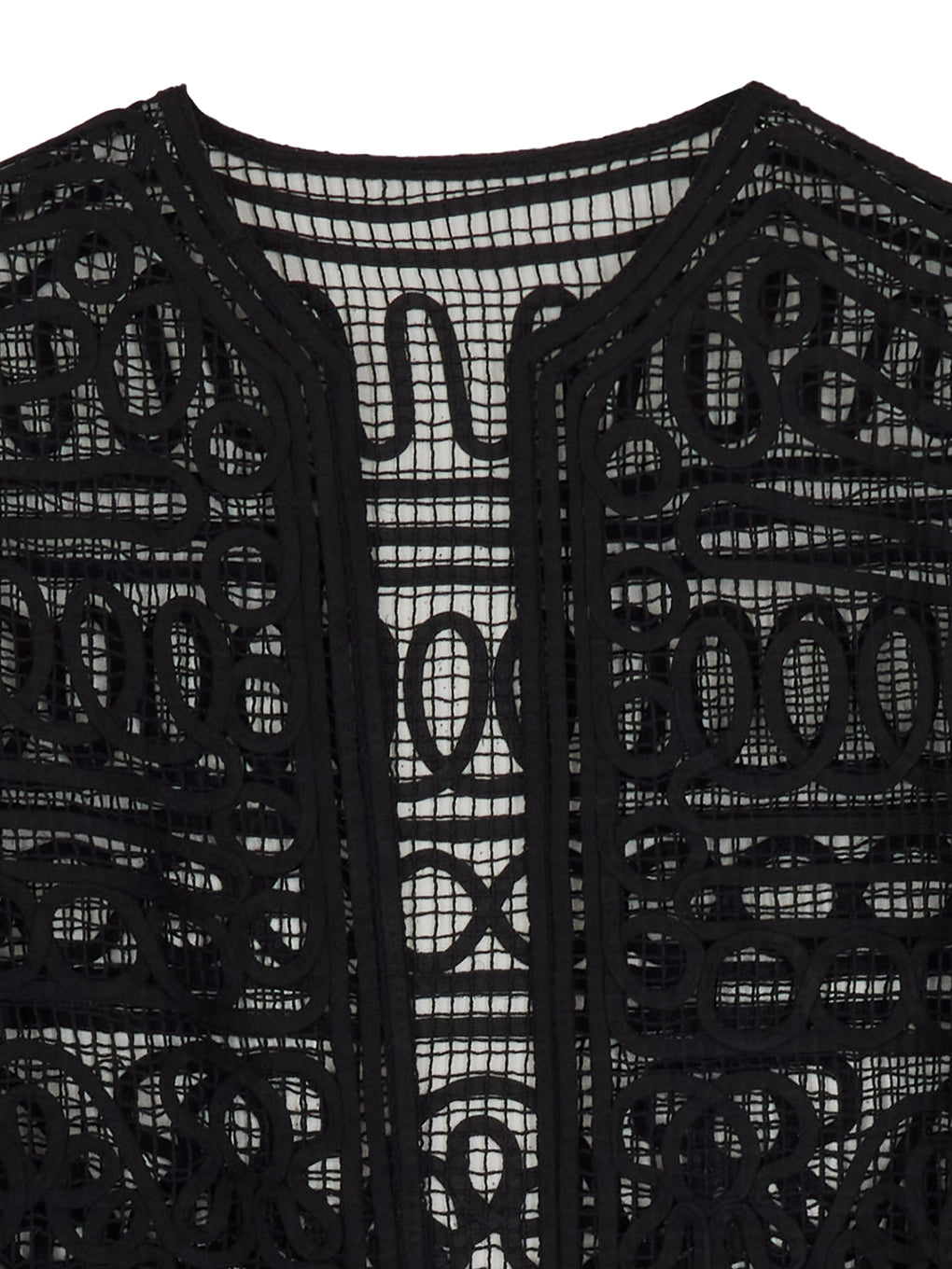 BATTEN LACE LIKE KNIT JACKET