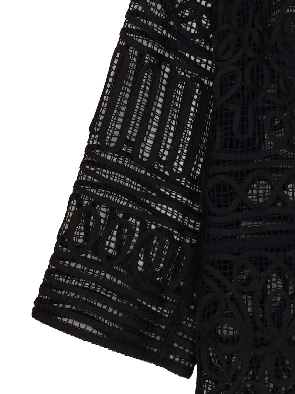 BATTEN LACE LIKE KNIT JACKET