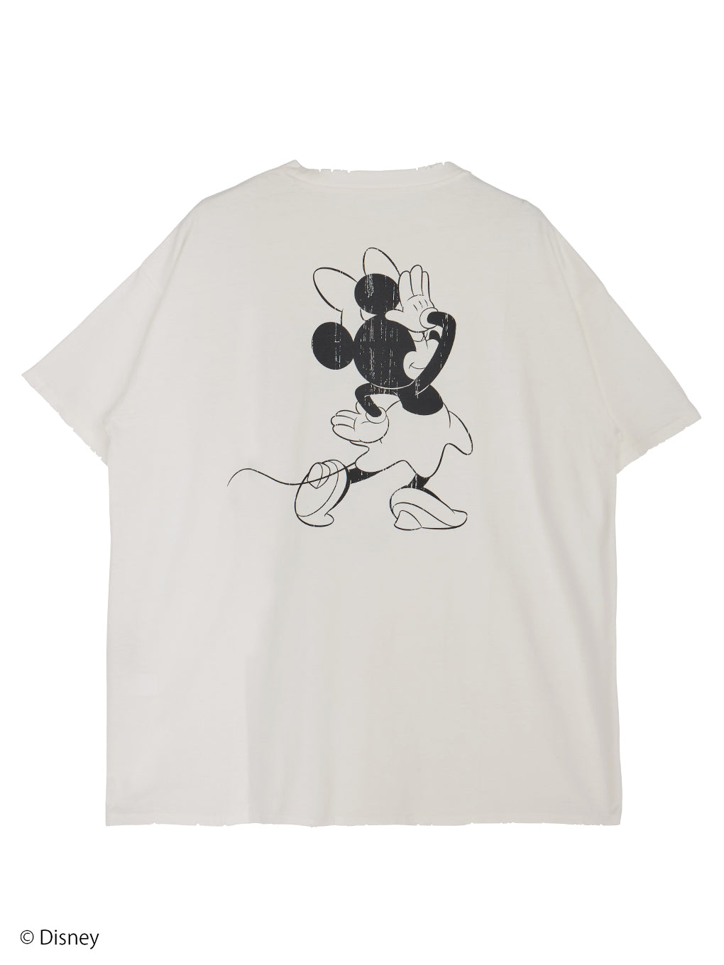 MICKEY AND MINNIE DESIGN BIG TEE