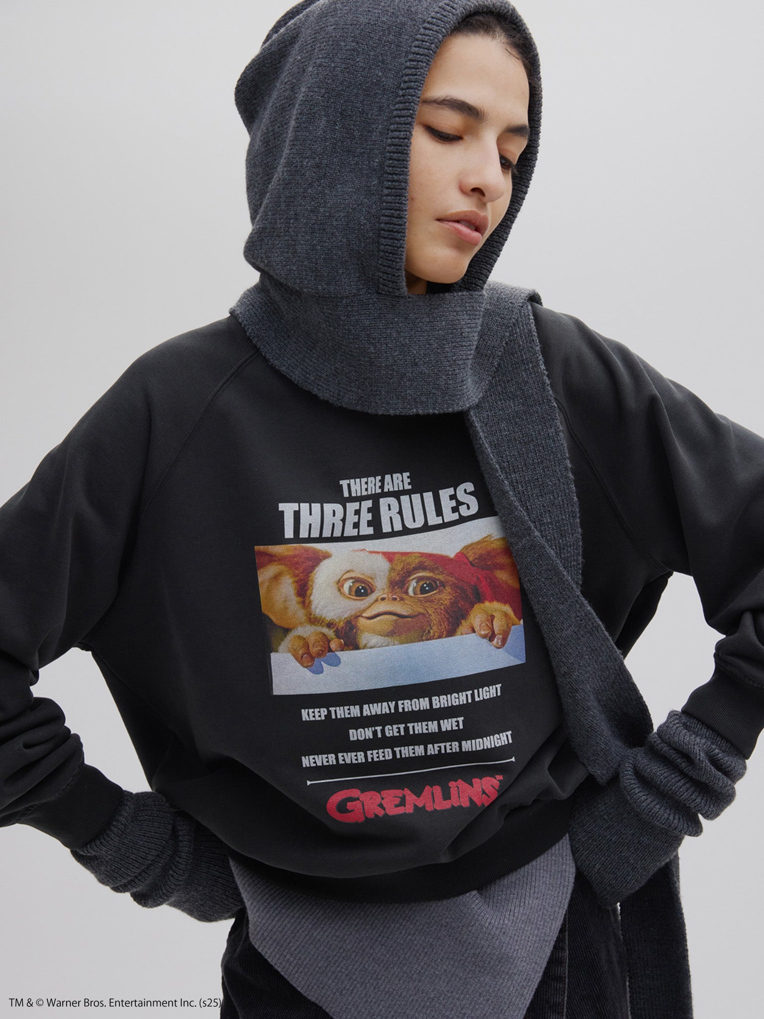 GREMLINS PHOTO PRINT SWEAT TOP
