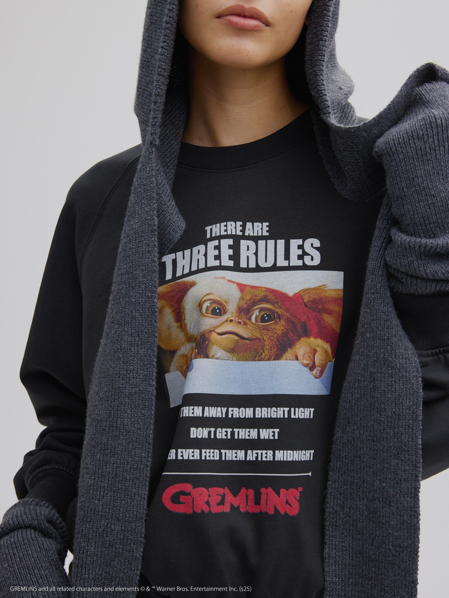 GREMLINS PHOTO PRINT SWEAT TOP