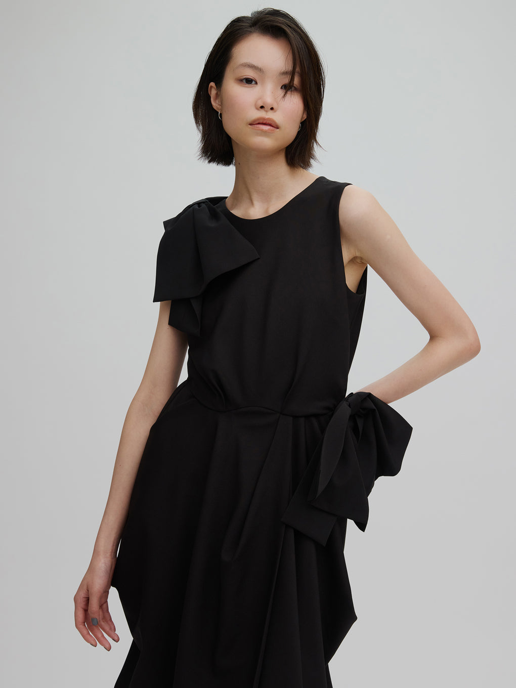 2WAY CONSTRUCTIVE RIBBON DRESS