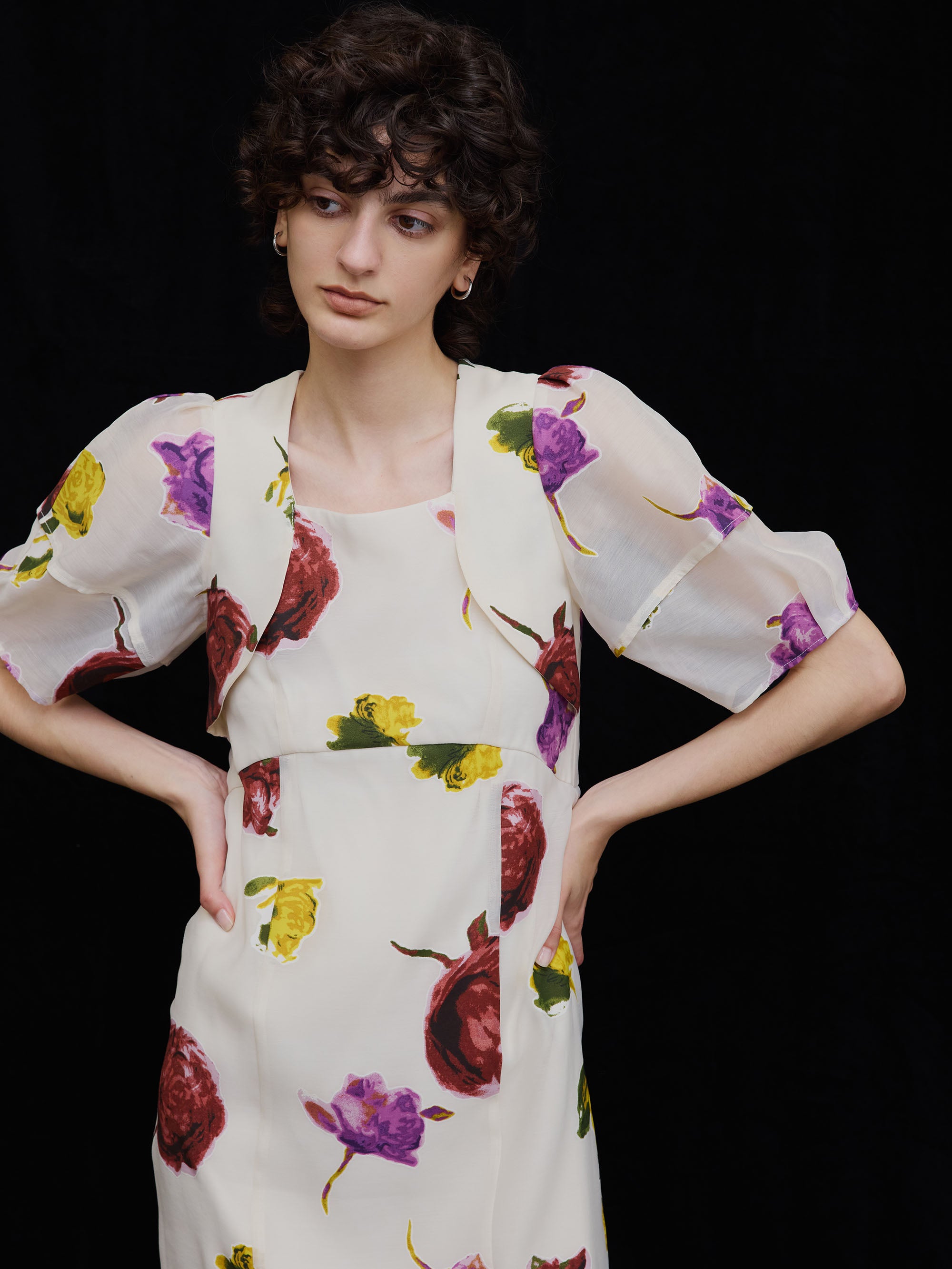 MEDI OLIVIA DIMENSIONAL DRESS