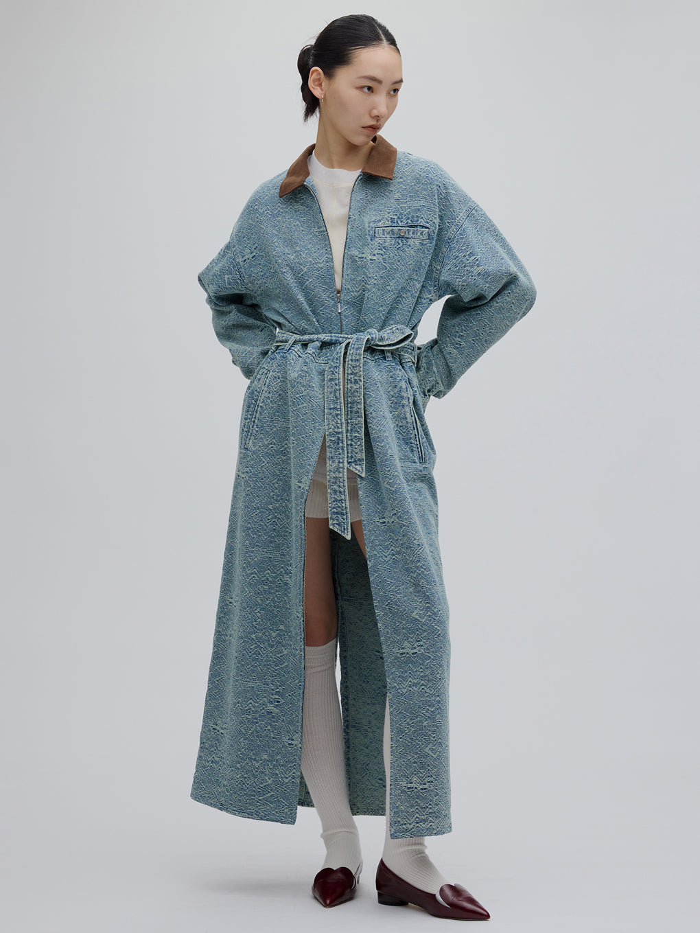 BLOUSON LIKE DENIM DRESS