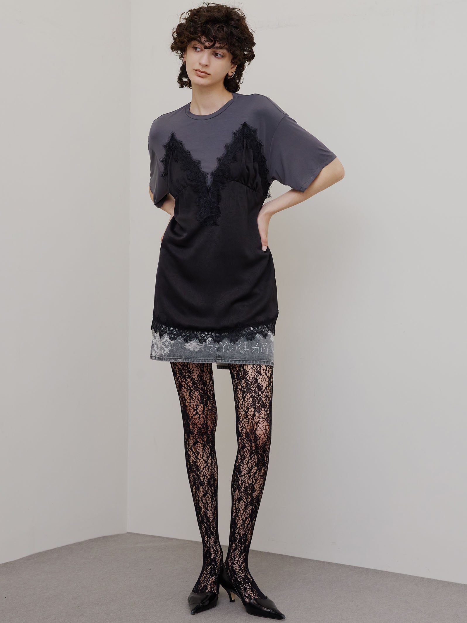MEDI SATIN DOCKING TUNIC TEE