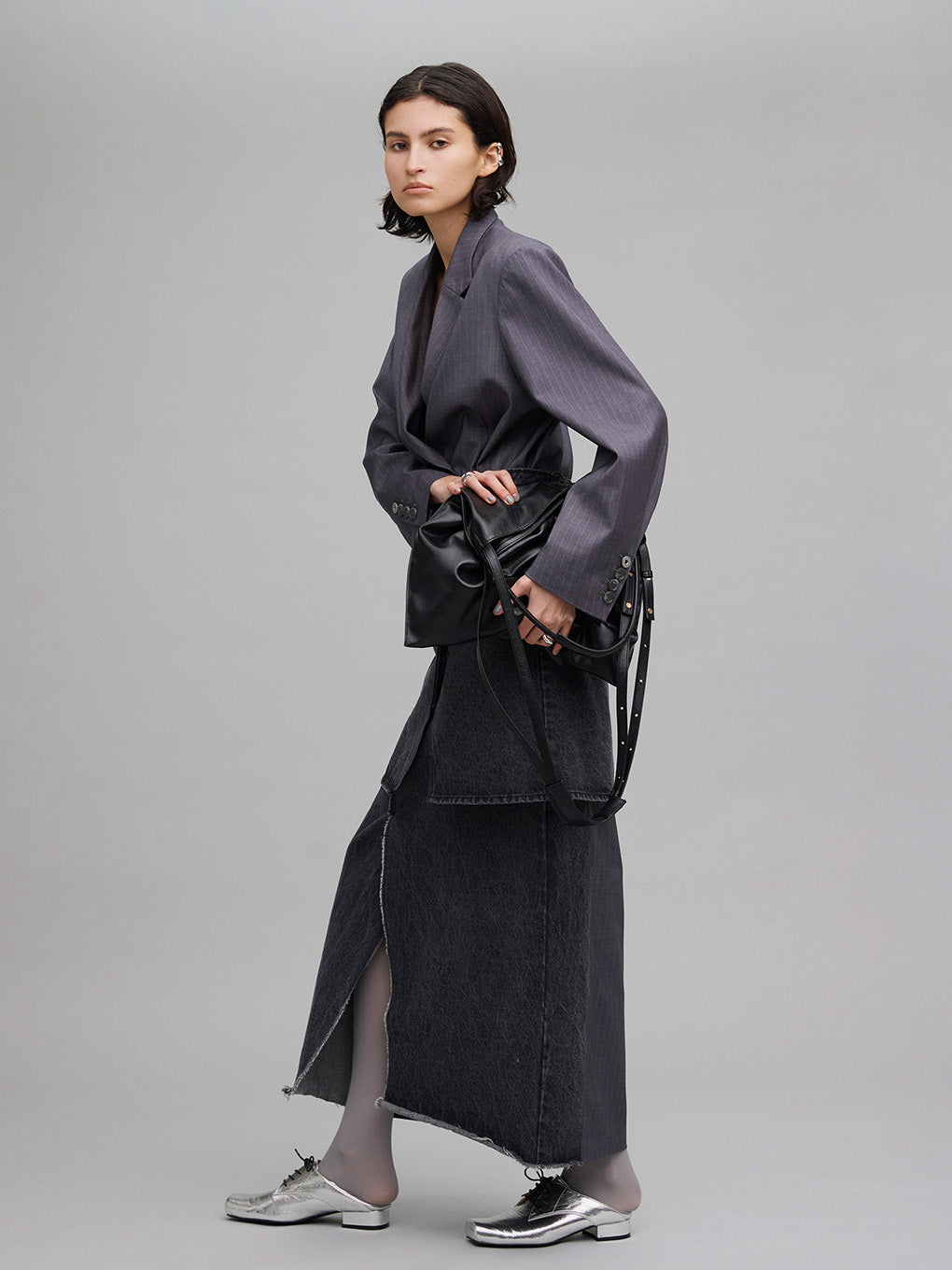 LUSTER FAKE LEATHER BAG