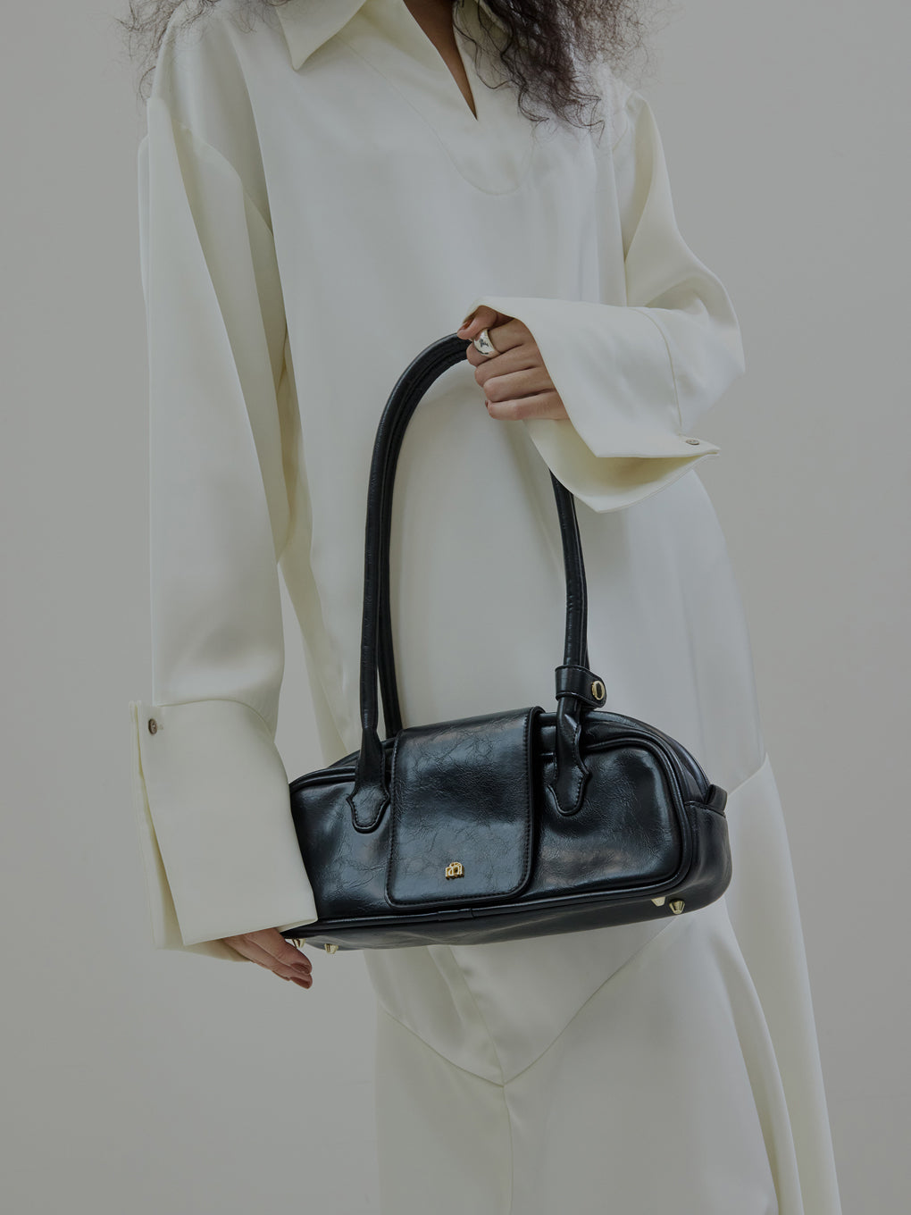 LONG HANDLE RECTANGLE BAG