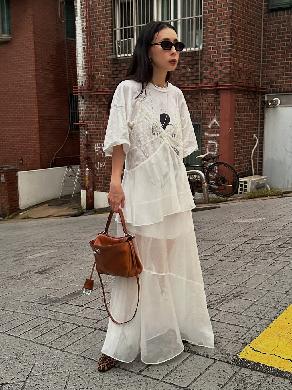 AIRY SHEER LACE CAMISOLE