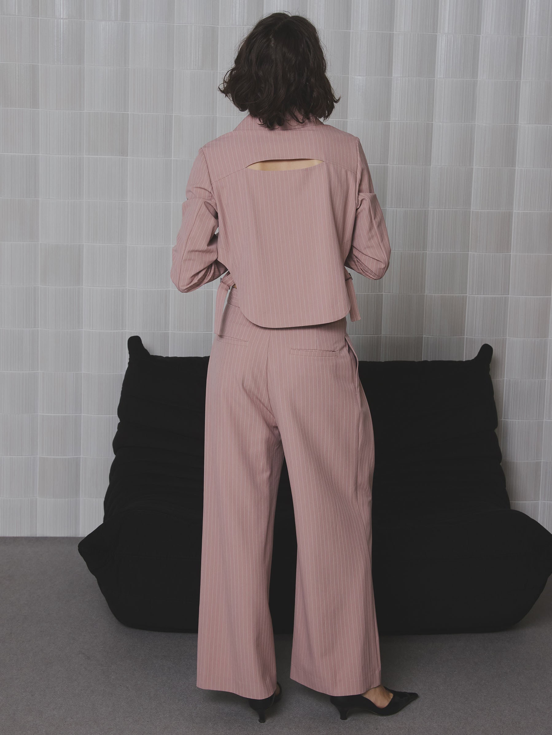 ROUND HEM JACKET SET UP