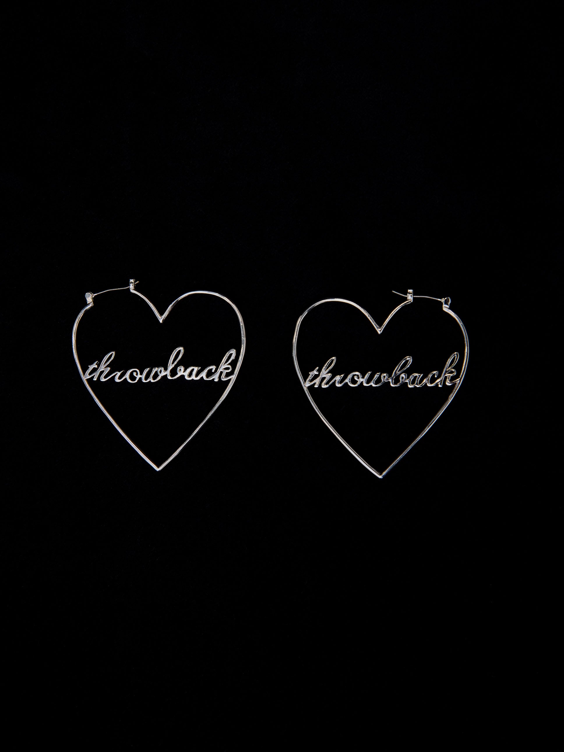 NICKEL FREE THROWBACK HEART PIERCE