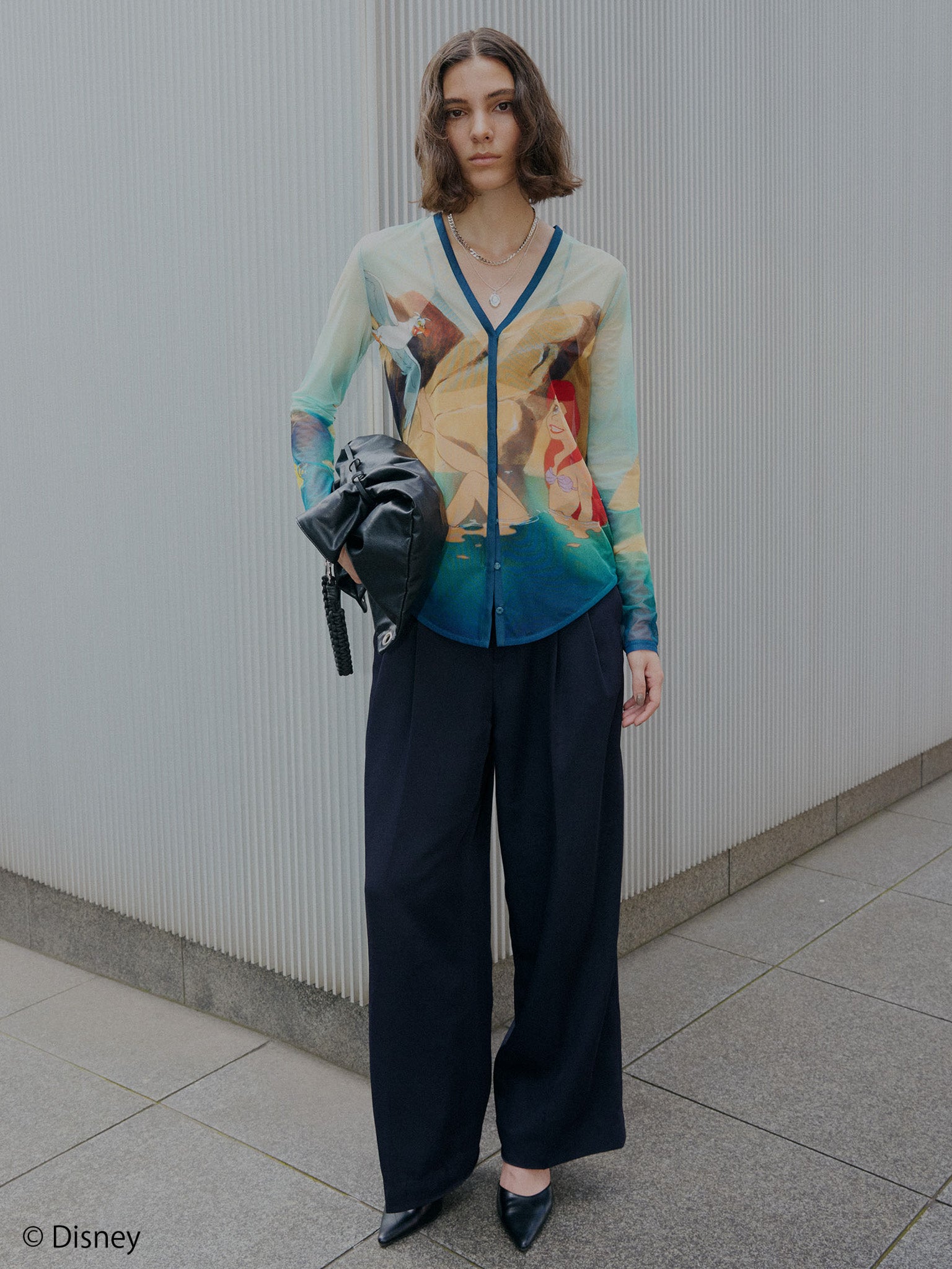 DISNEY/2WAY SHEER CARDIGAN