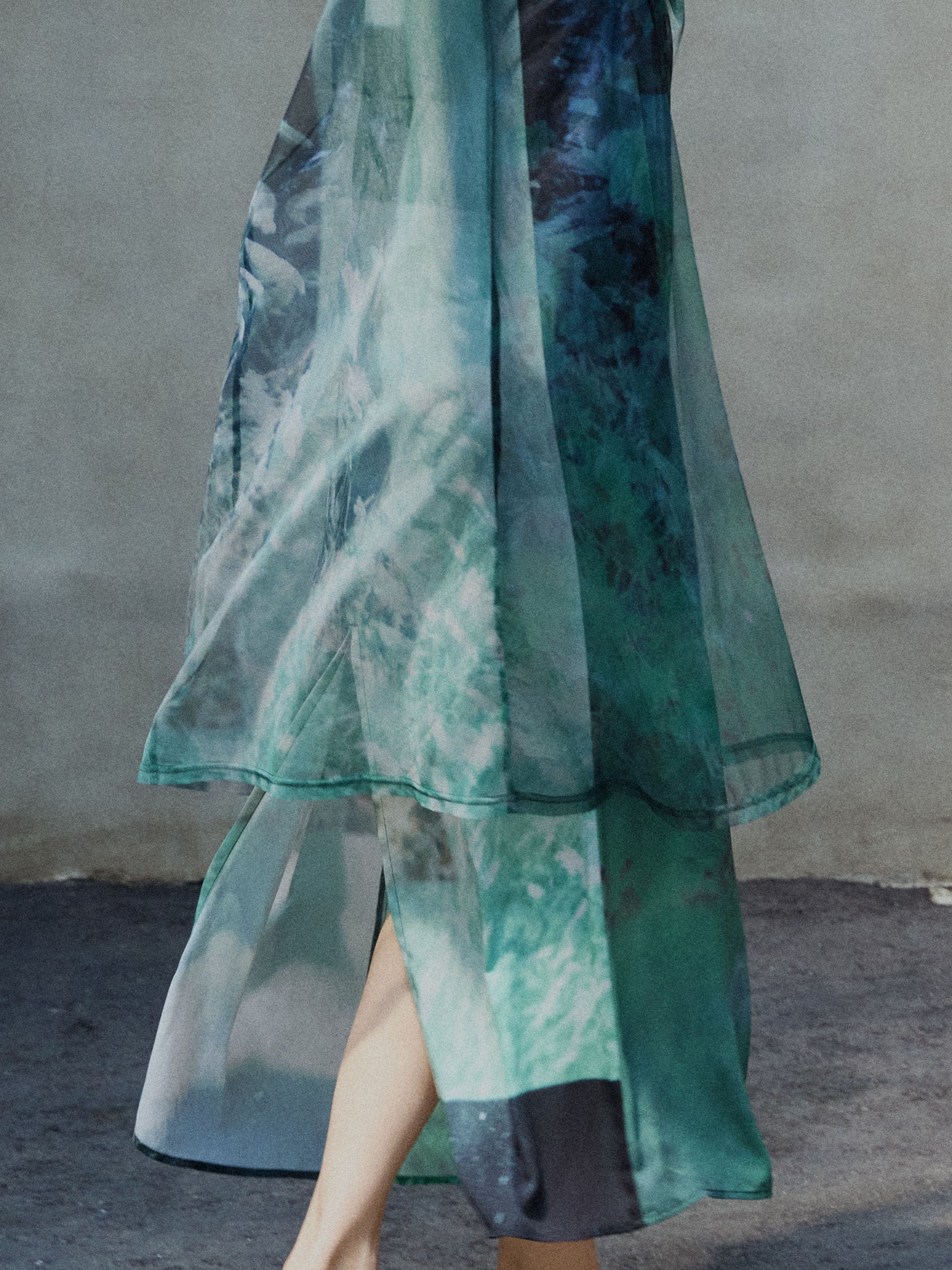 Silvia Conde Oliván×Ameri SHEER DRESS