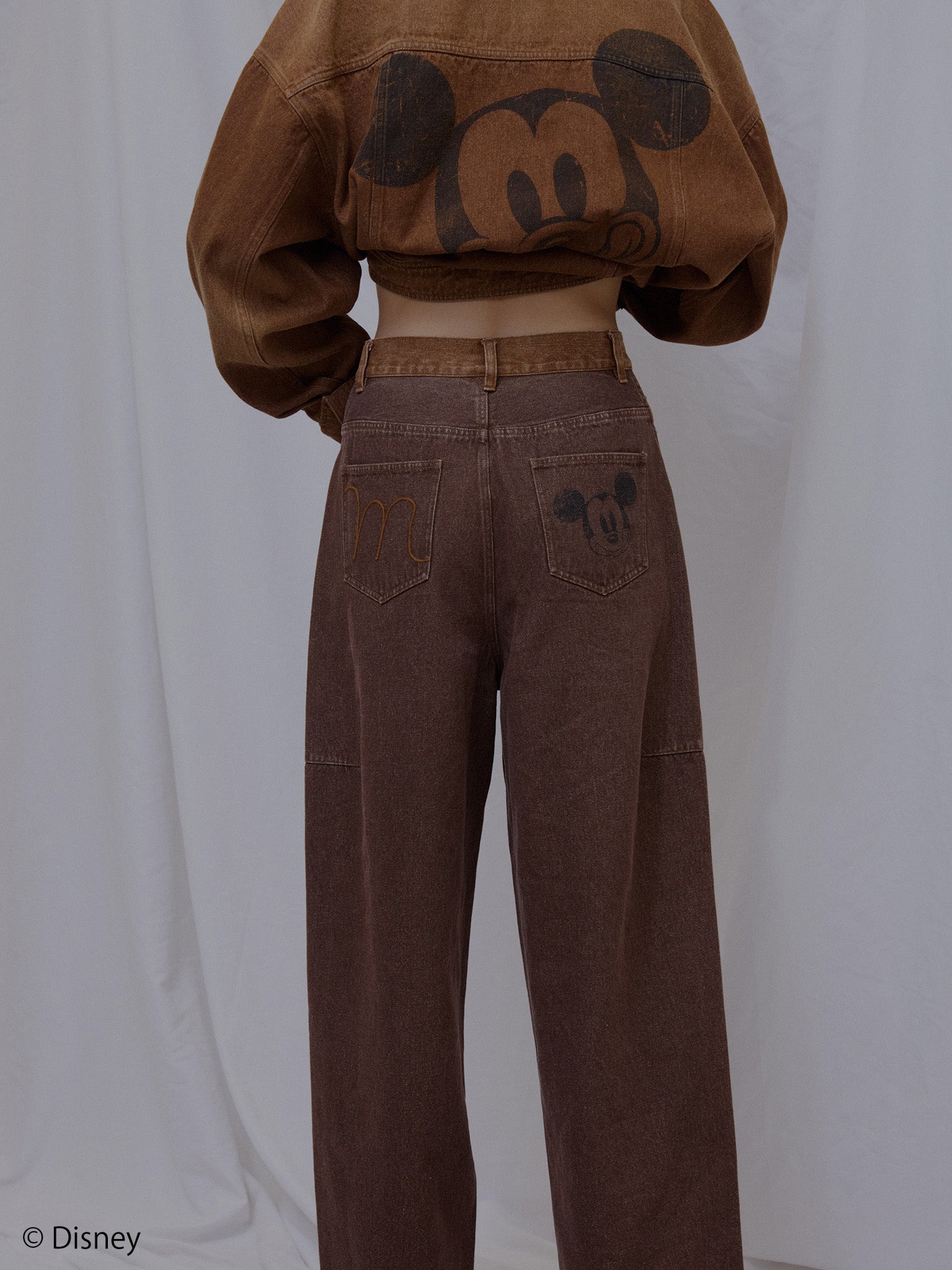 MICKEY DESIGN DENIM PANTS