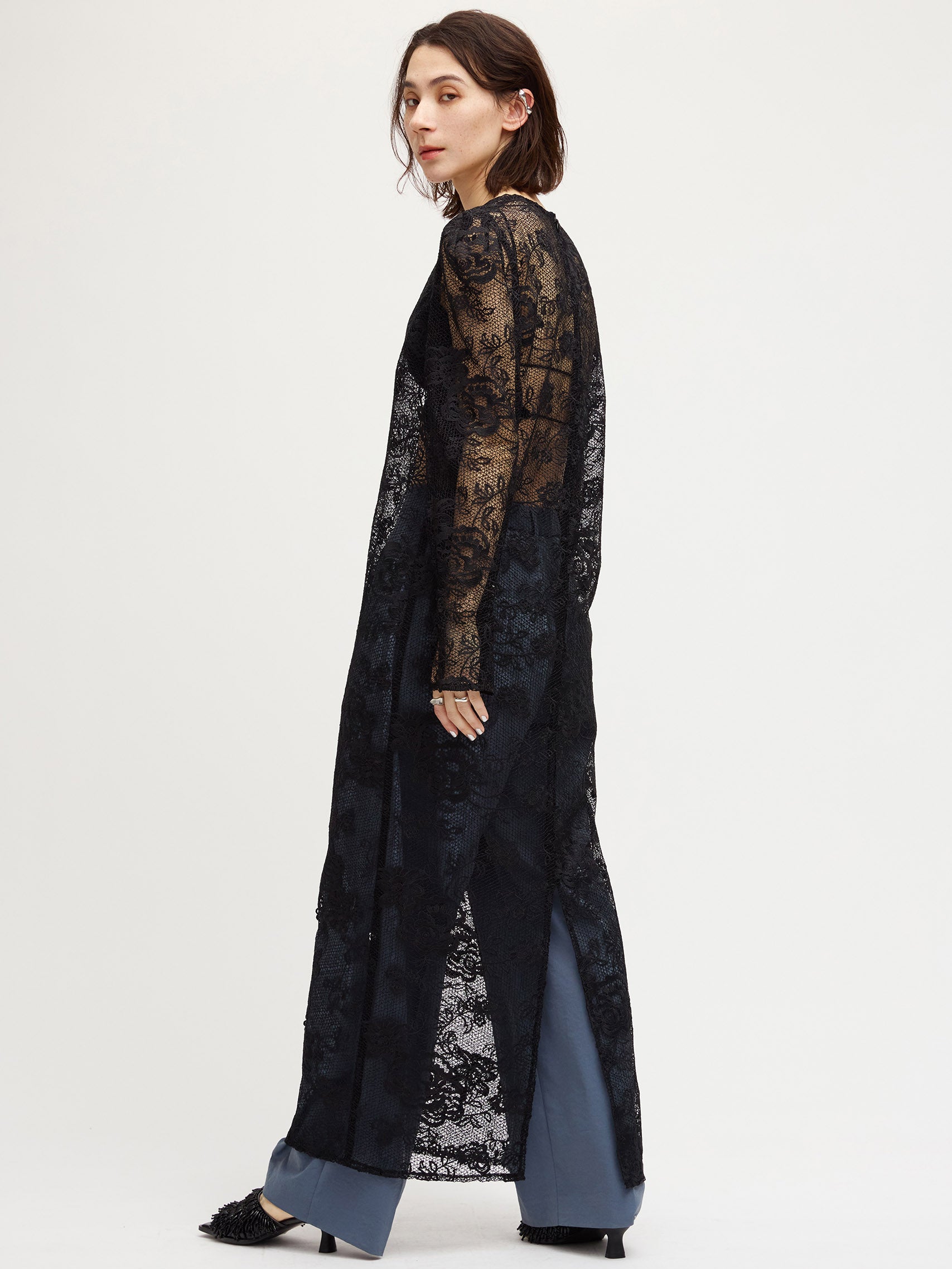 TABLE CROSS LACE UP DRESS