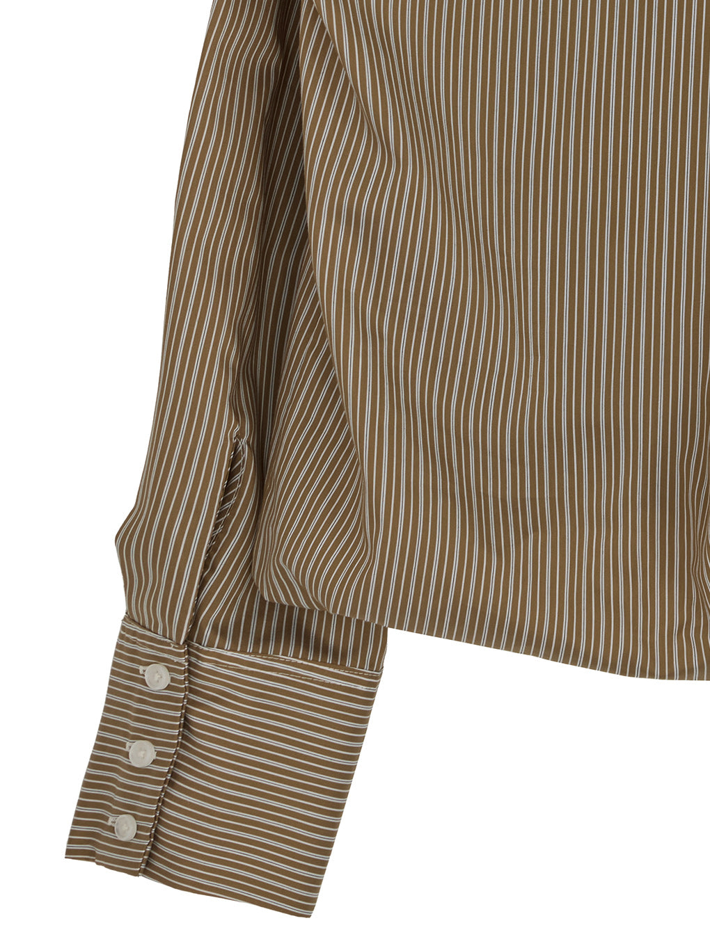 STRIPE INVERSION SHIRT TOP