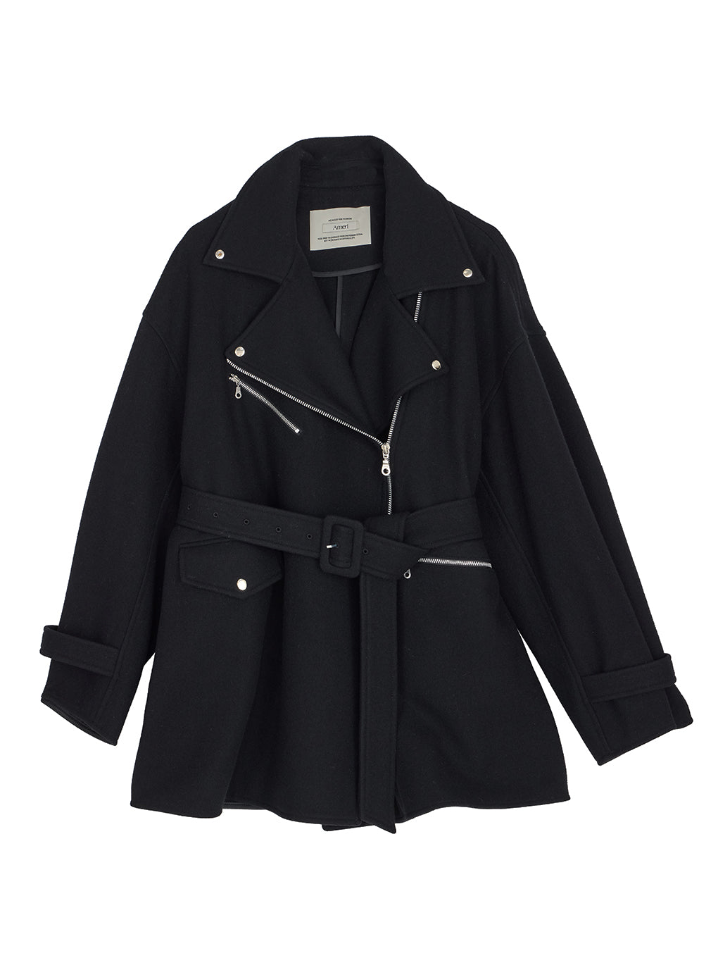 WOOL RIDERS COAT