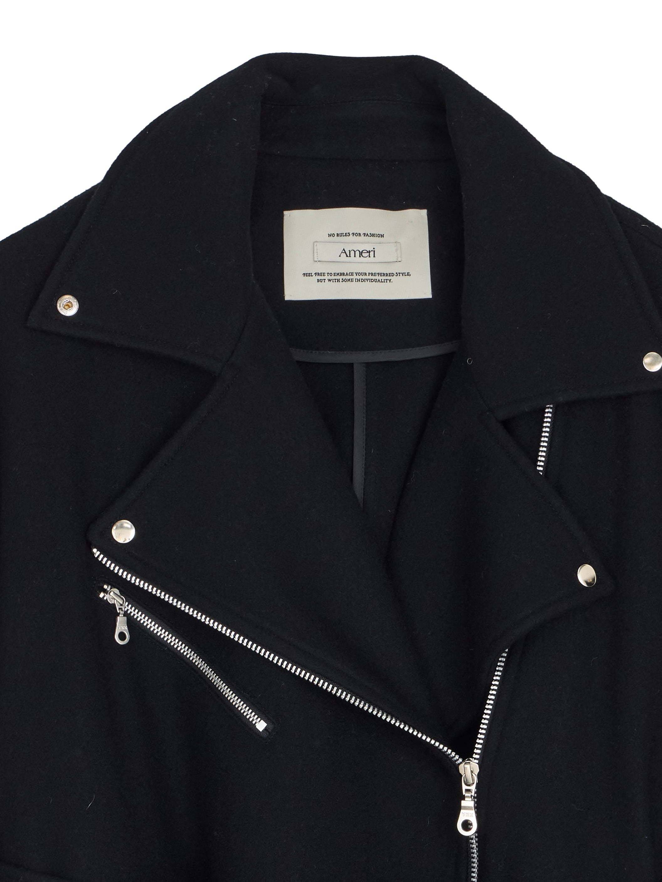 WOOL RIDERS COAT