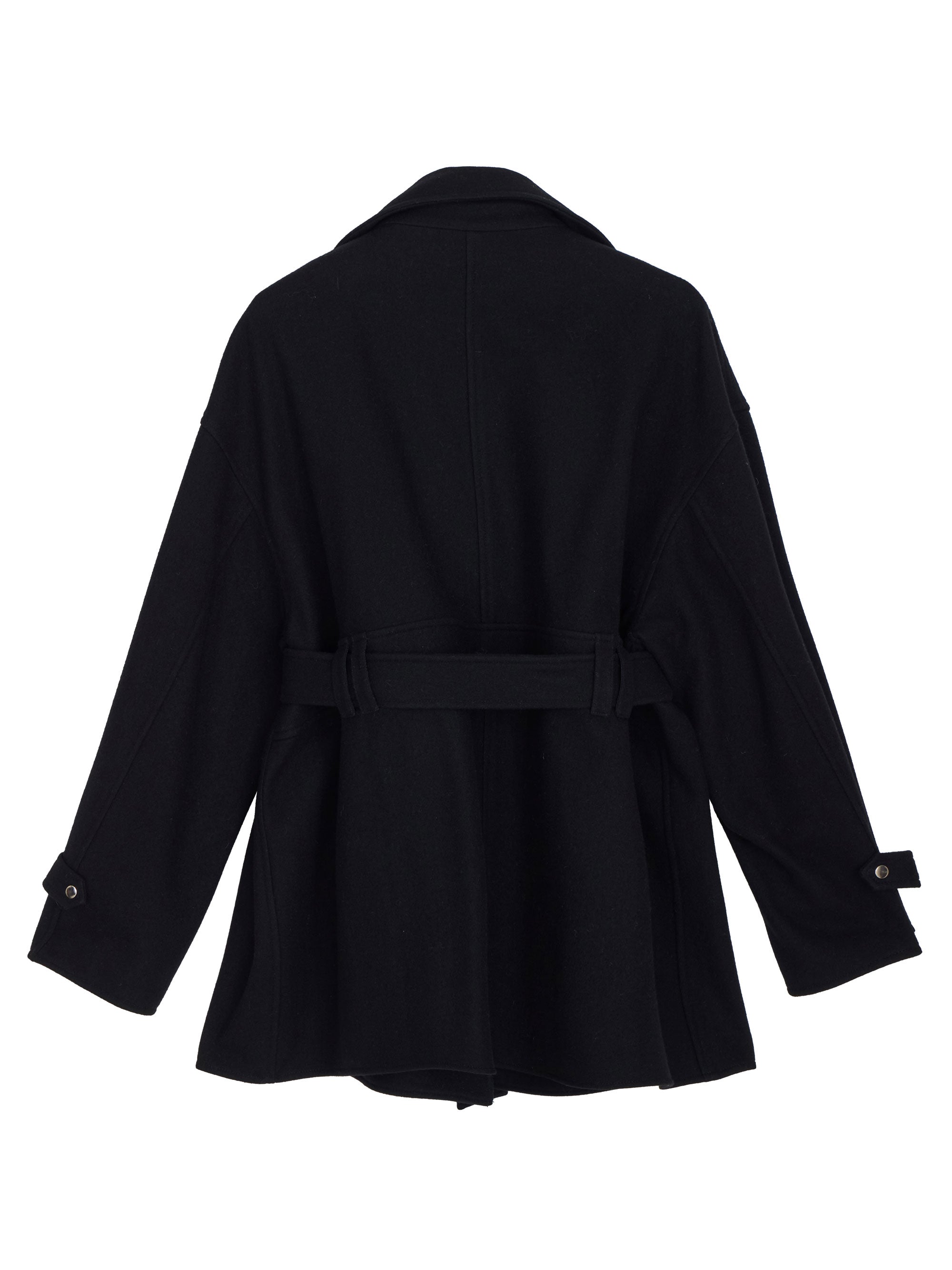 WOOL RIDERS COAT