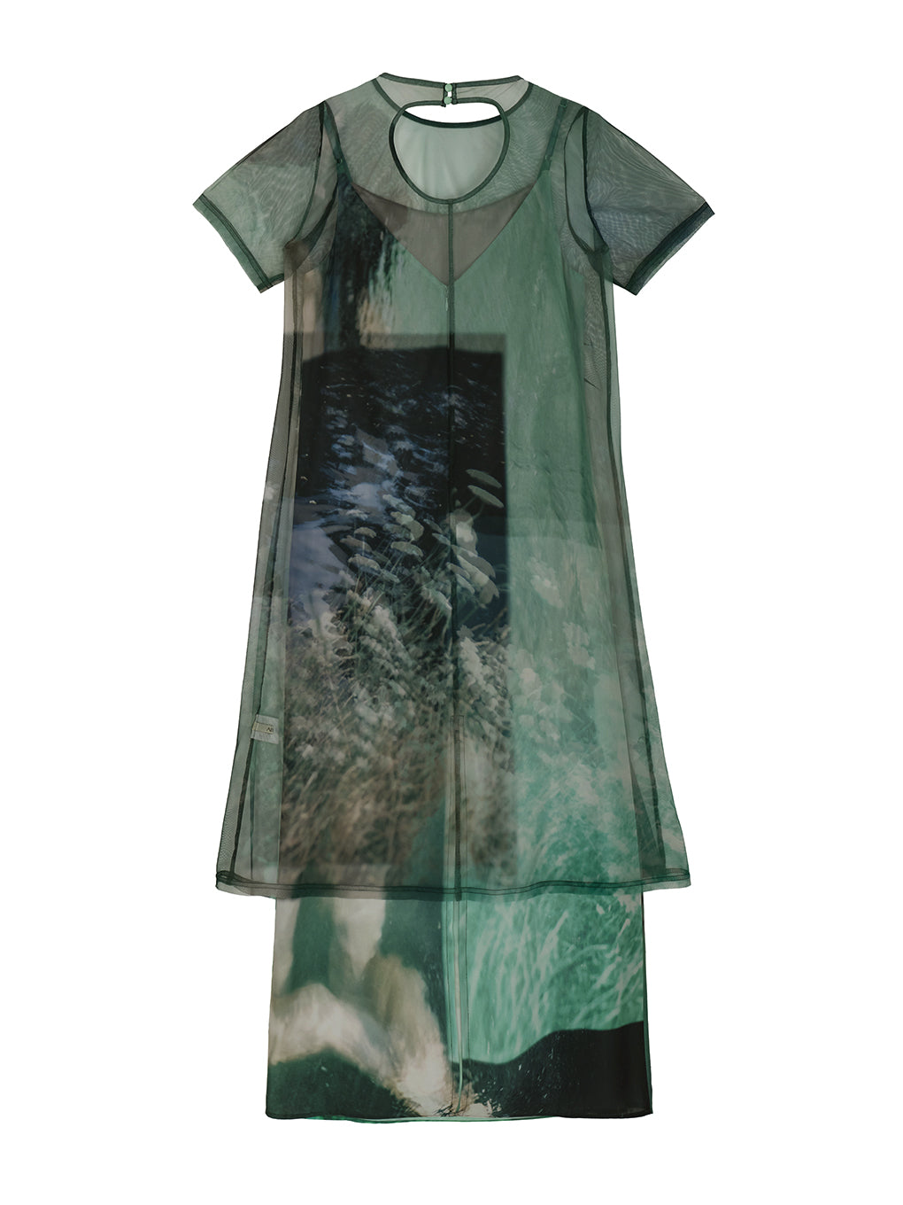 Silvia Conde Oliván×Ameri SHEER DRESS