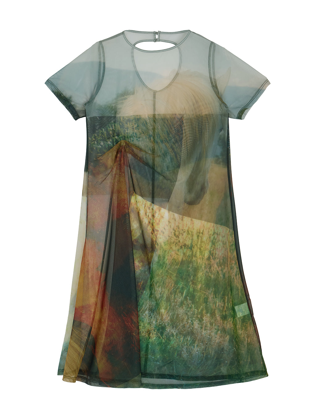 Silvia Conde Oliván×Ameri SHEER DRESS