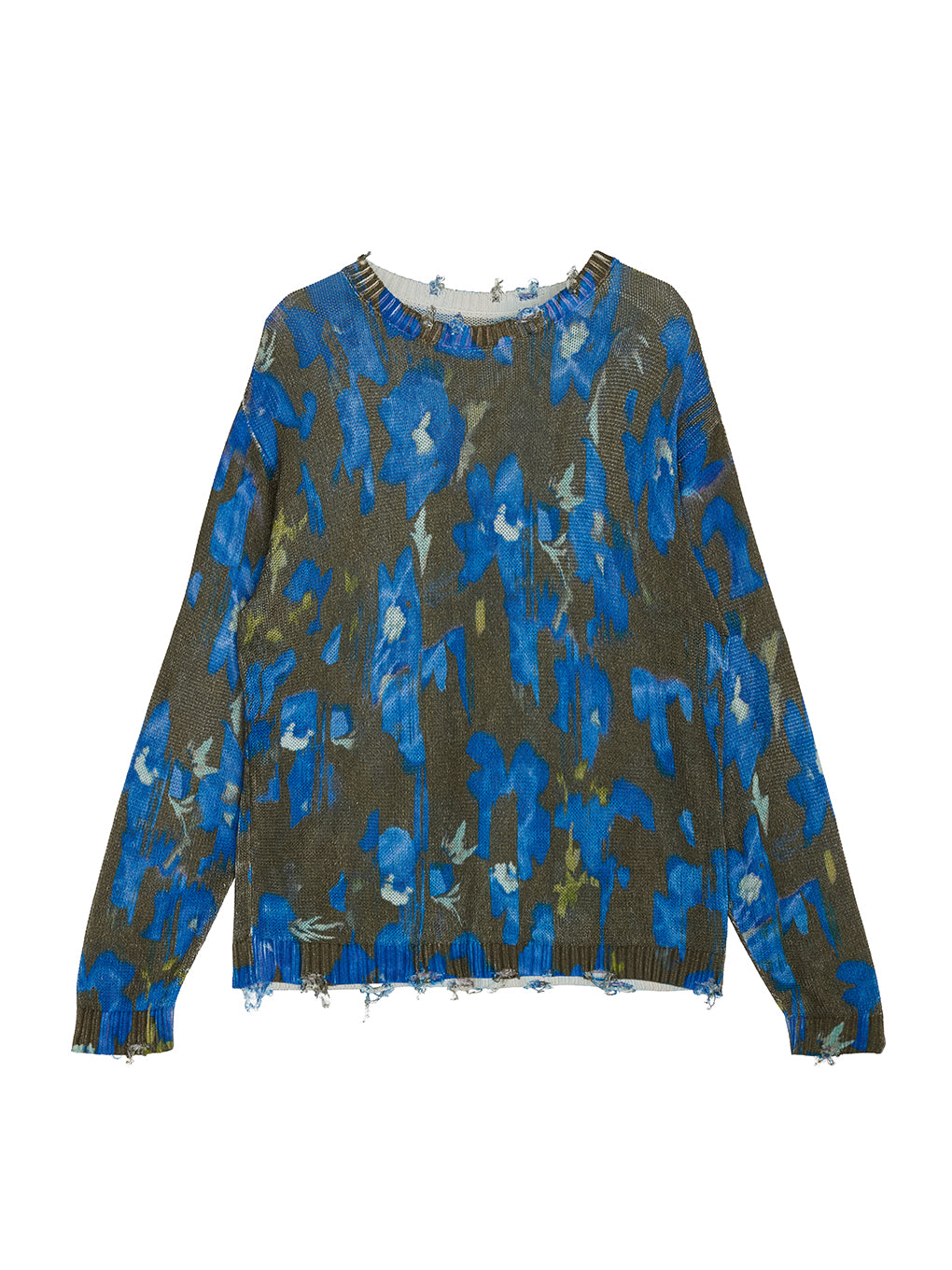 CHILL FLOWER KNIT TOP
