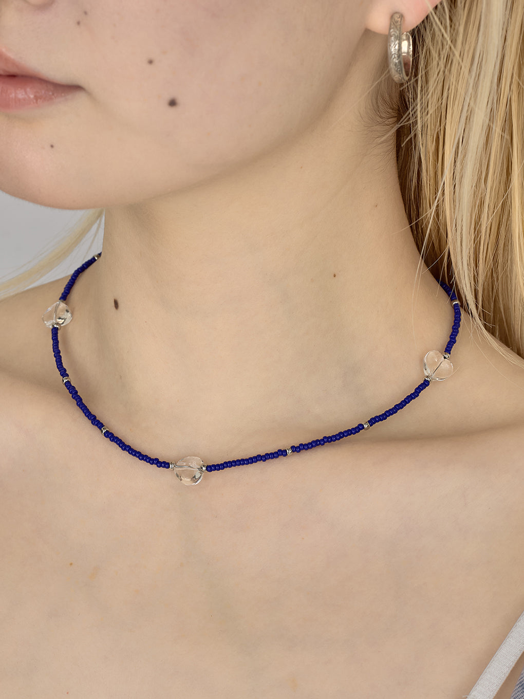 HEART CHARM SHORT NECKLACE