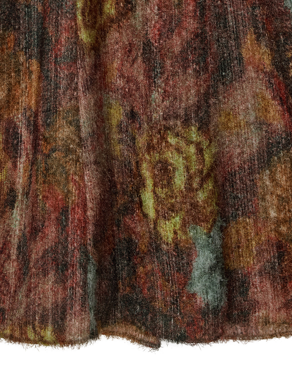 WOVEN PATTERN FLOWER DRESS
