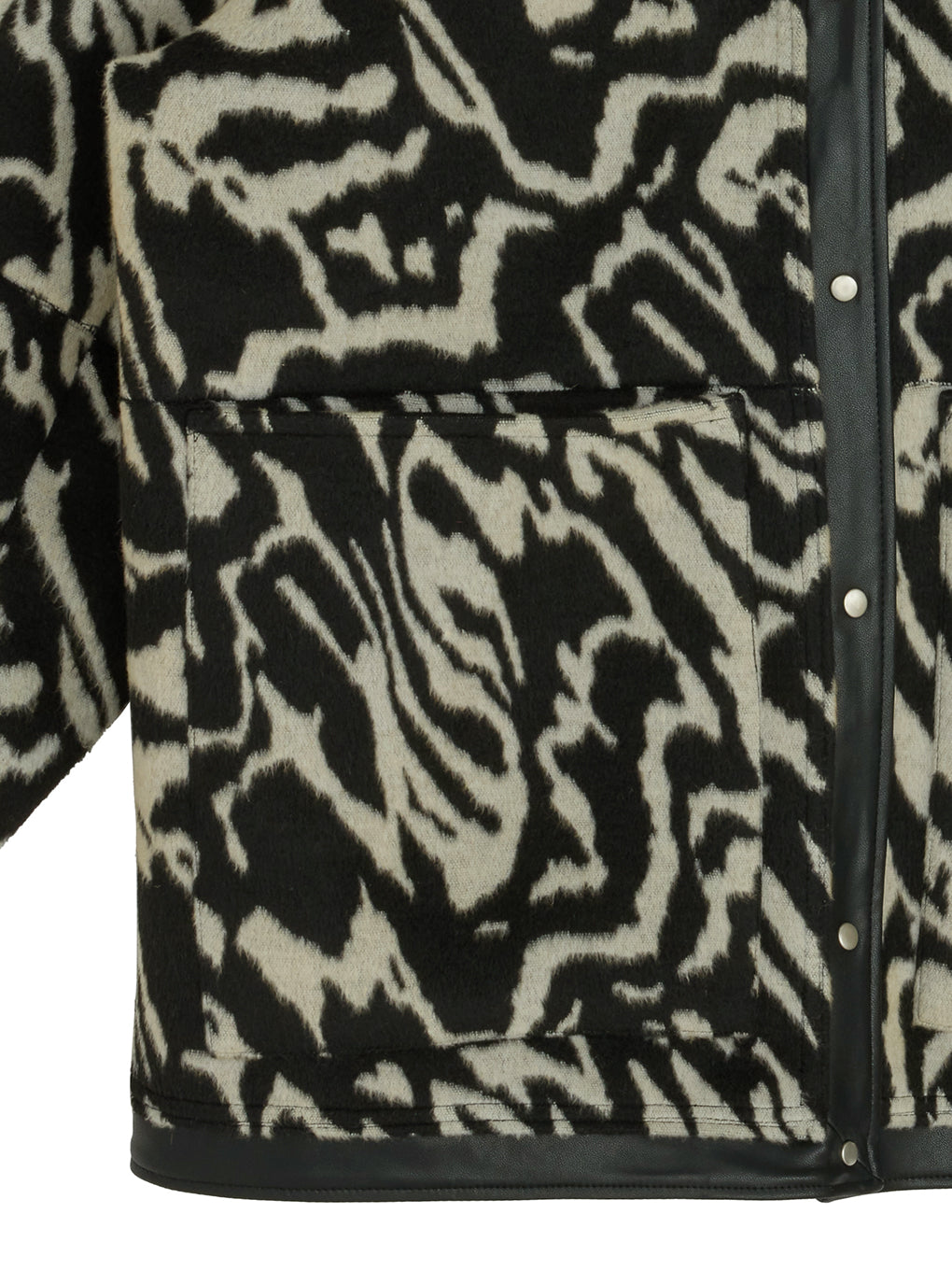 REVERSIBLE LOUD PATTERN COAT